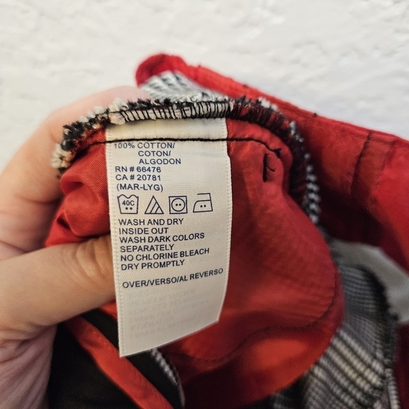 Tommy Hilfiger Black and White Printed Skirt Size 6 - Picture 7 of 7